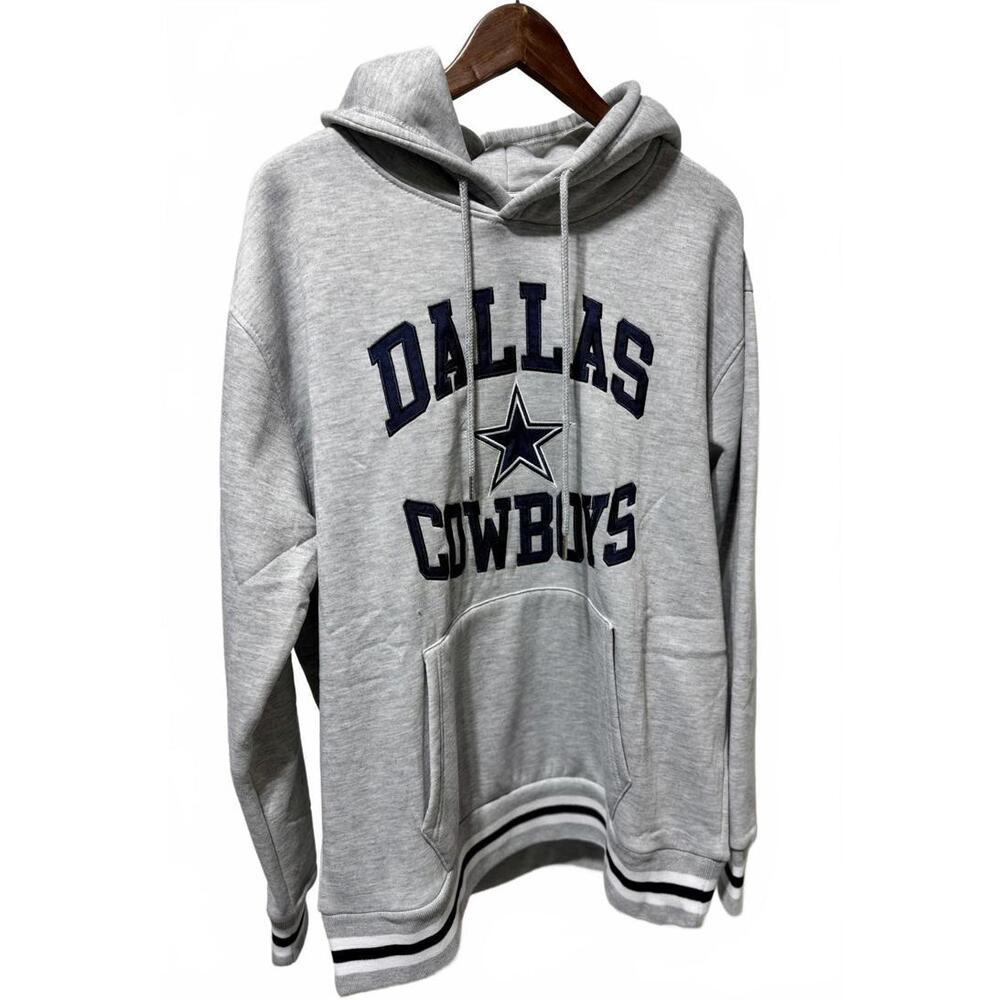 NFL Dallas Cowboys Gray Pullover Hoodie